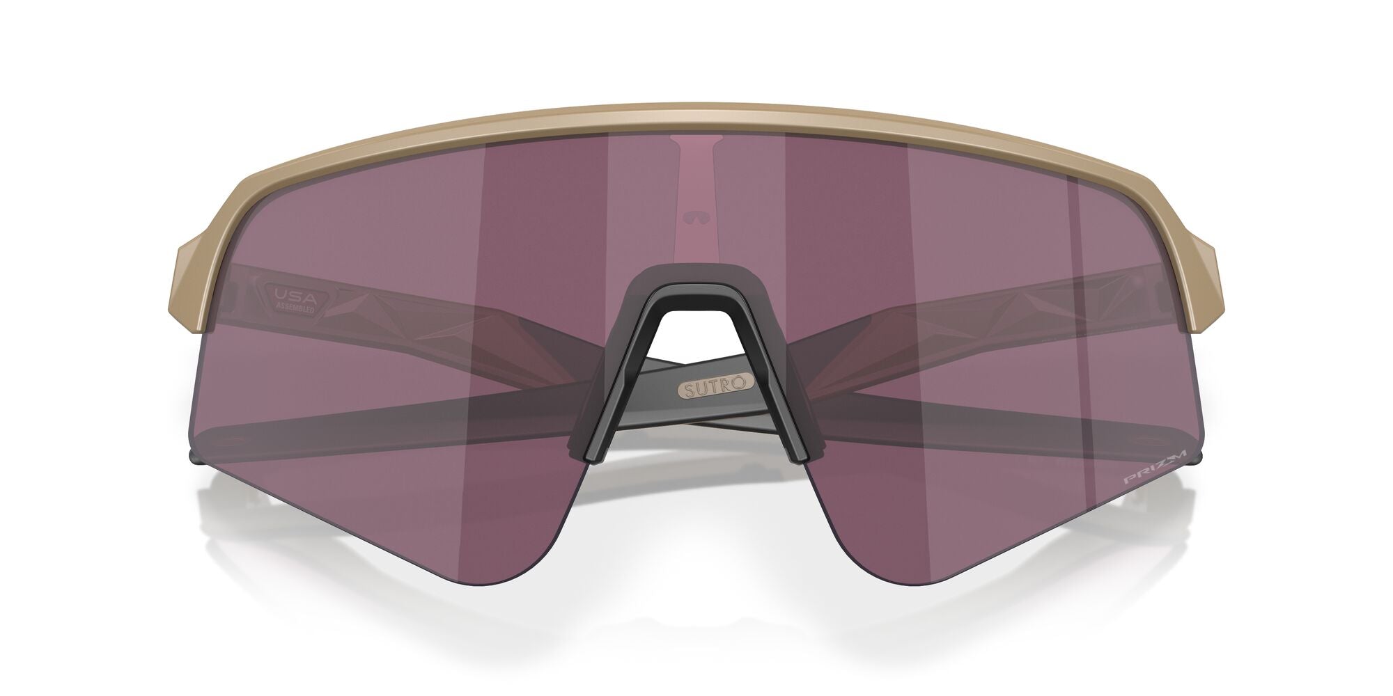 Oakley Sutro Lite Sweep - Colors: prizm road black Lenses, matte terrain tan Frame