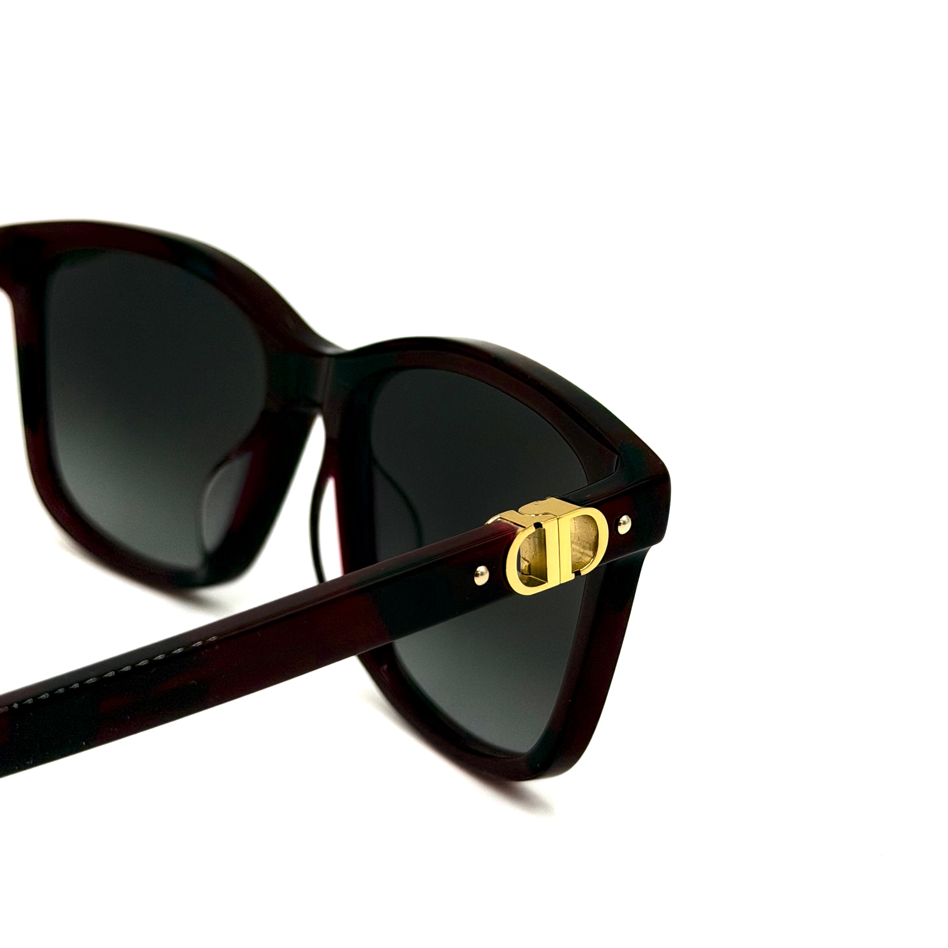 Christian Dior Petit CD S2l Mørk rød