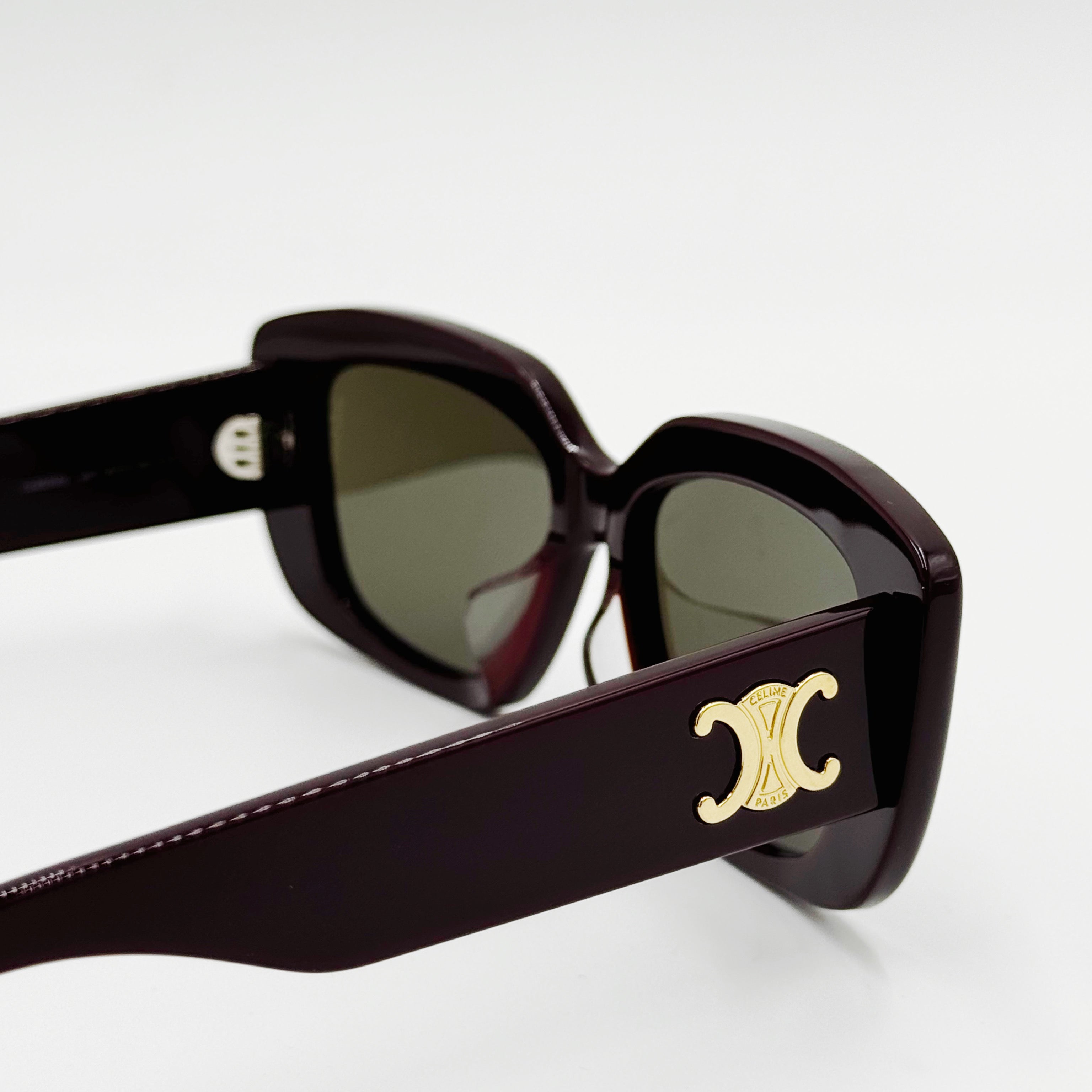 Celine CL40216U mørk bordeaux