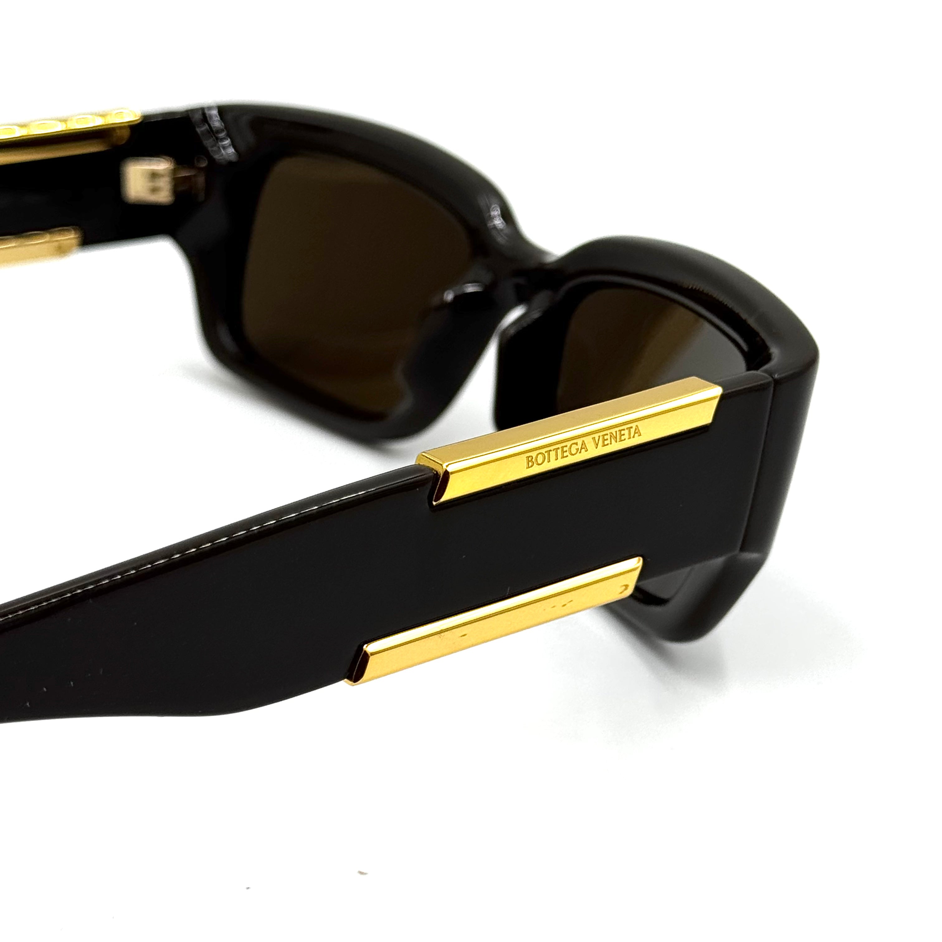 Bottega Veneta BV1406S Mørk brun