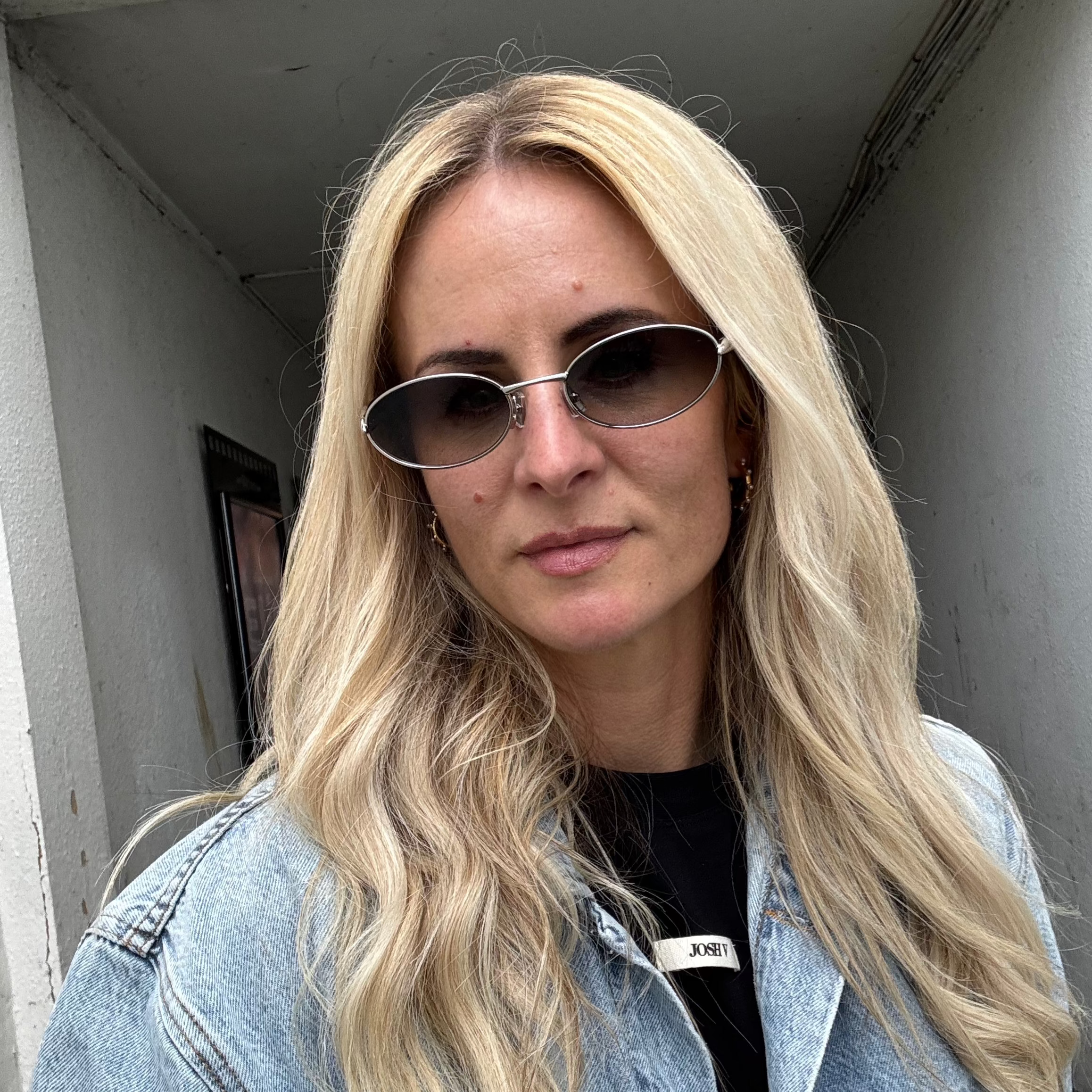 Bottega Veneta BV1386S Sølv