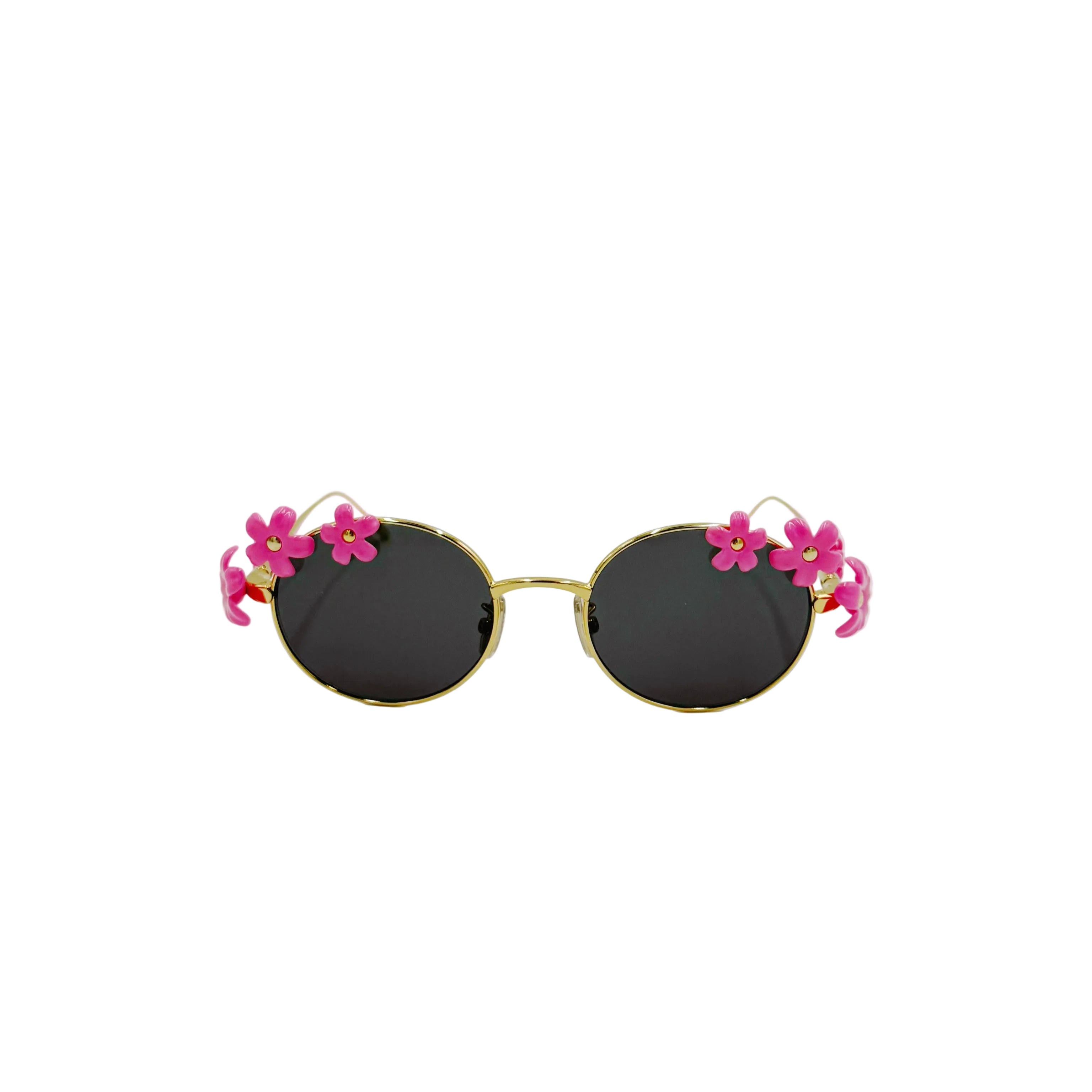 Loewe LW40173U Guld med lyserøde blomster