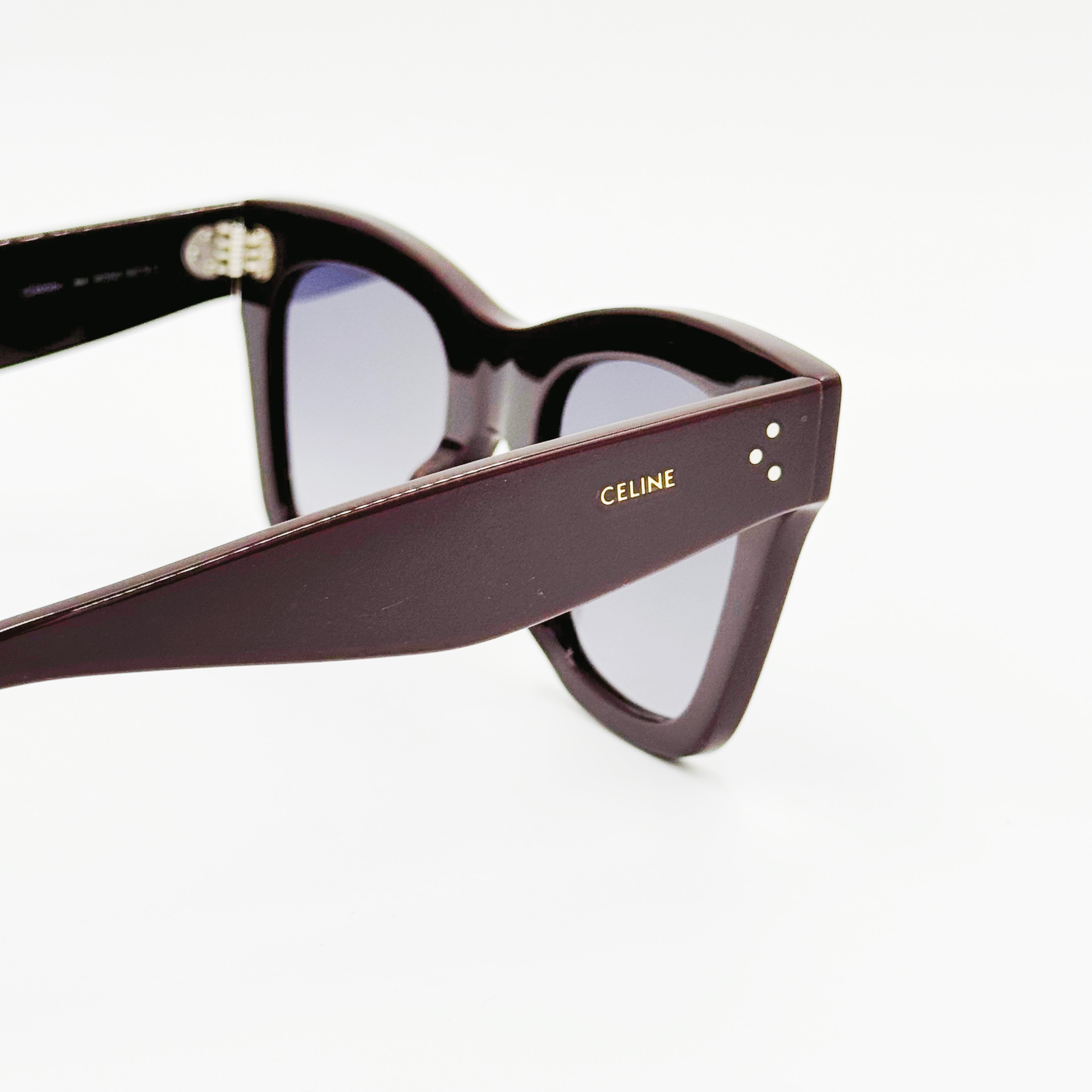 Celine CL4004IN Mørk bordeaux/brun