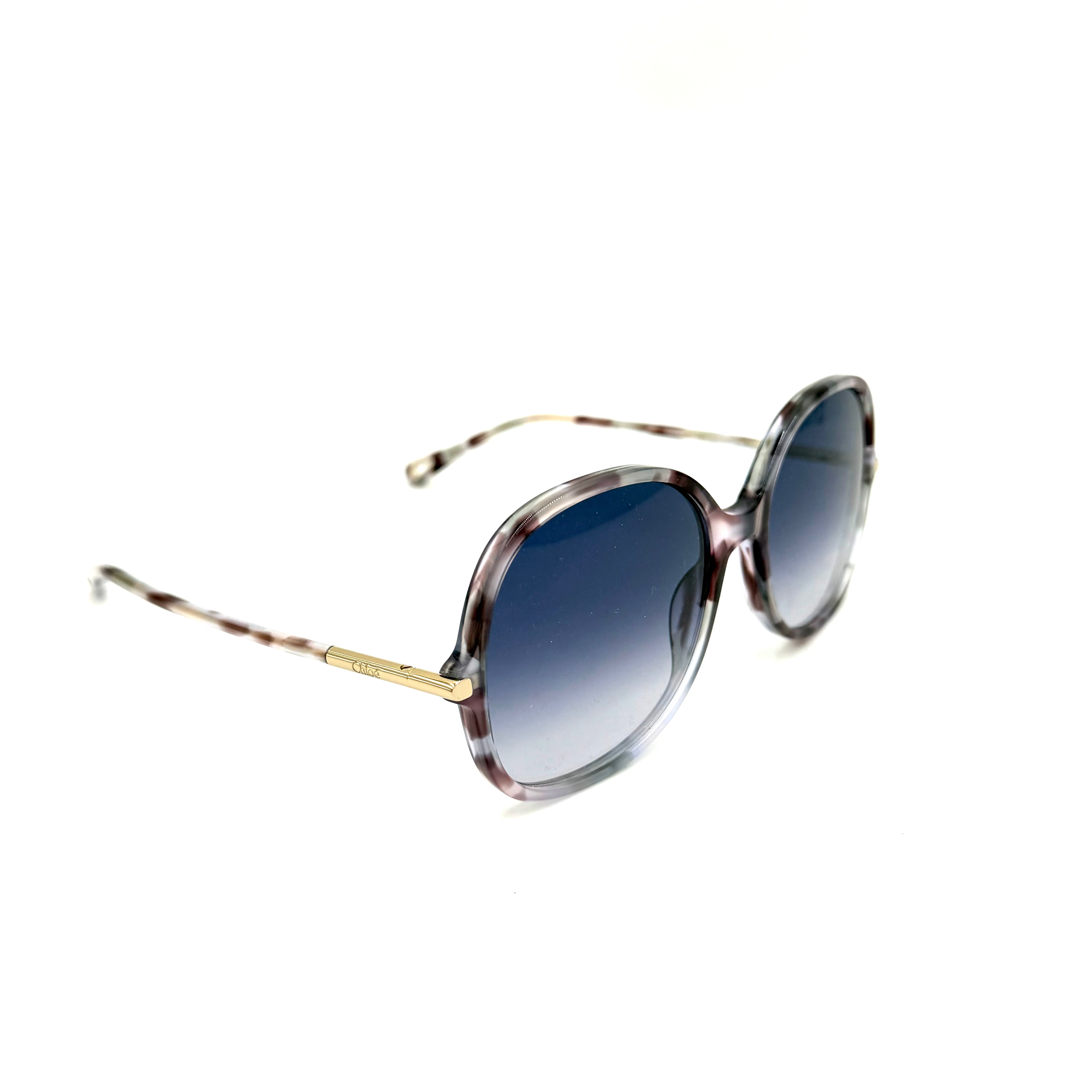 Chloé CH0383S Lilla/grå meleret