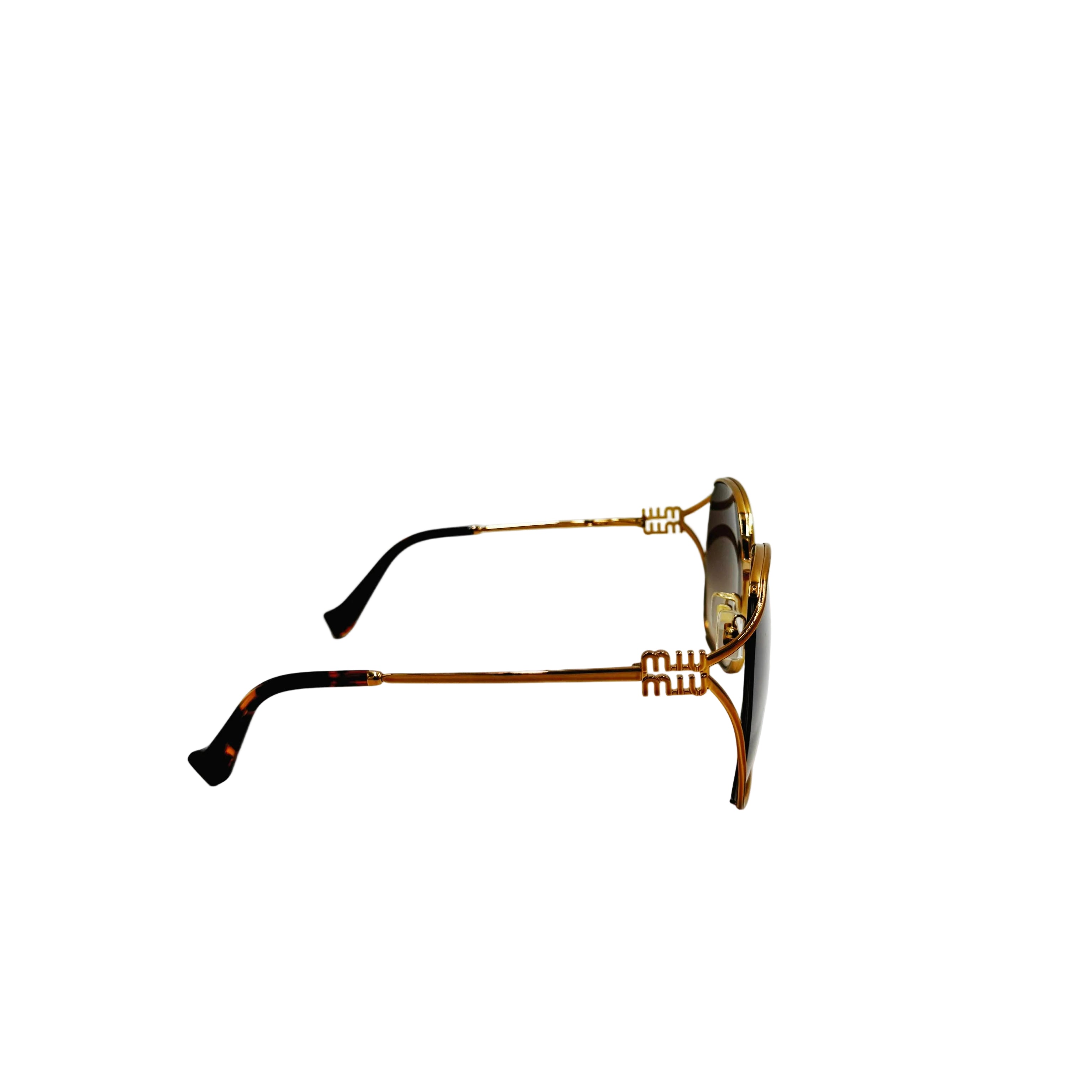 Miu Miu SMU52W Guld