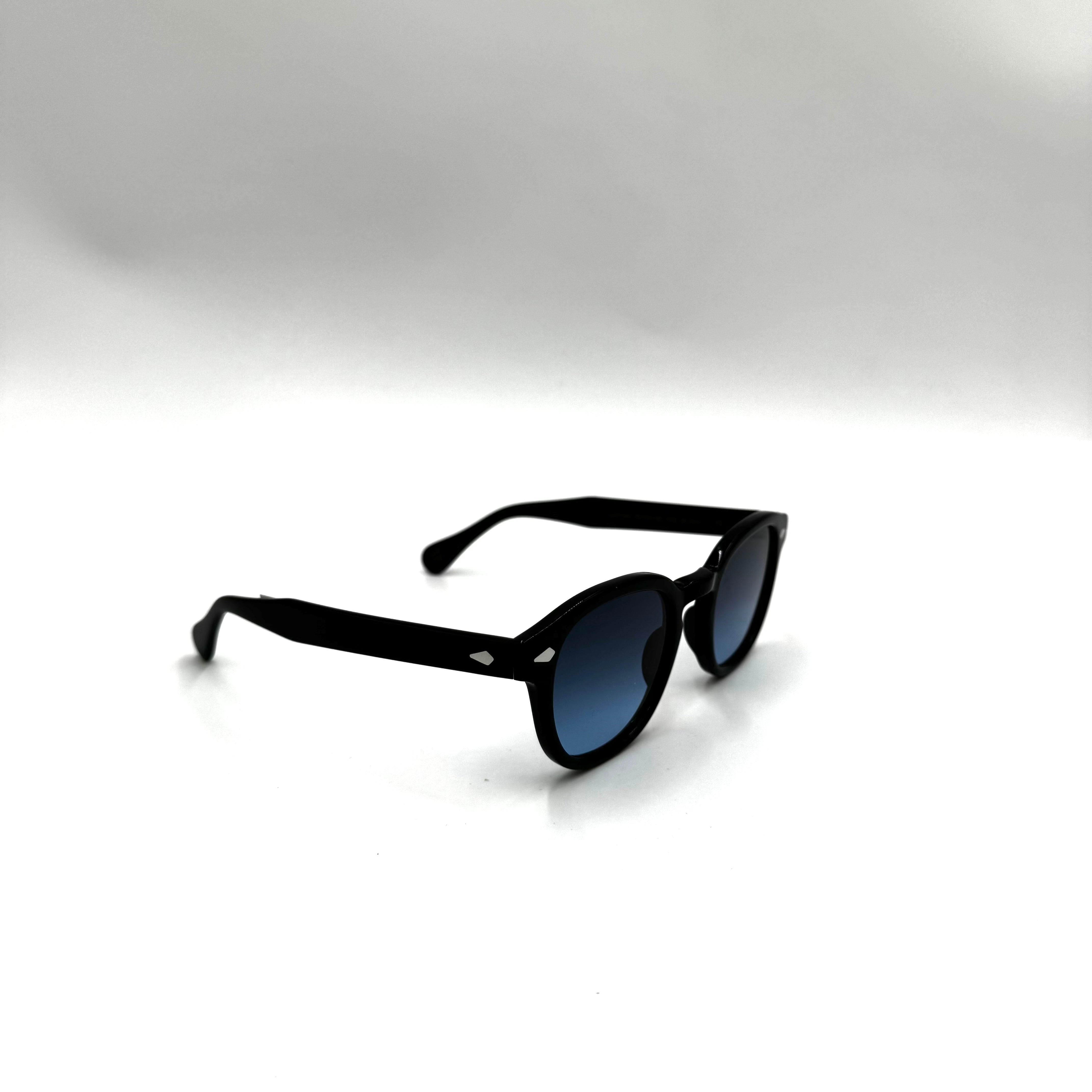 Moscot Lemtosh - Black with blue lense str. 49