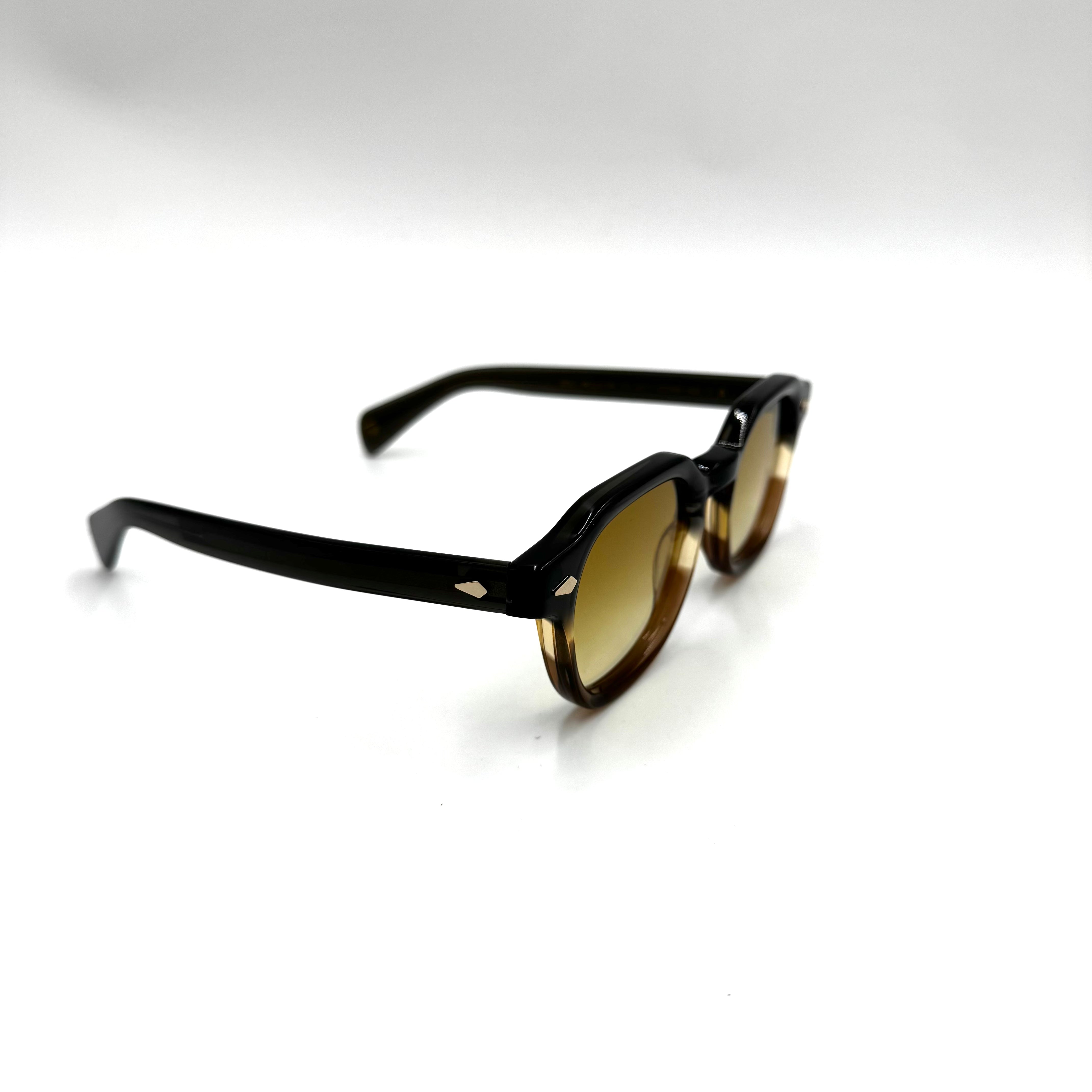 Moscot Dolt - Grey brown fade str 49