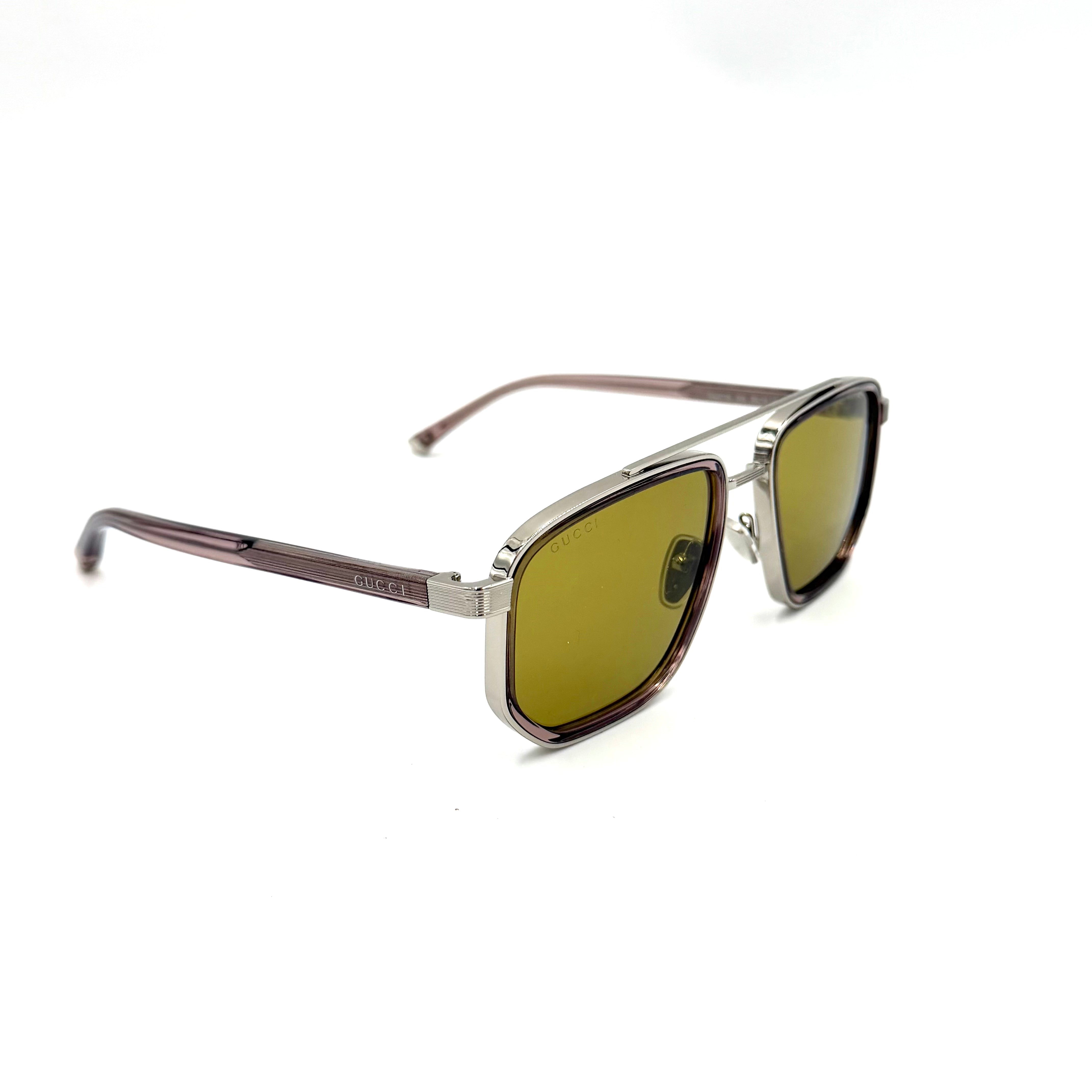 Gucci GG2073S Brun/sølv