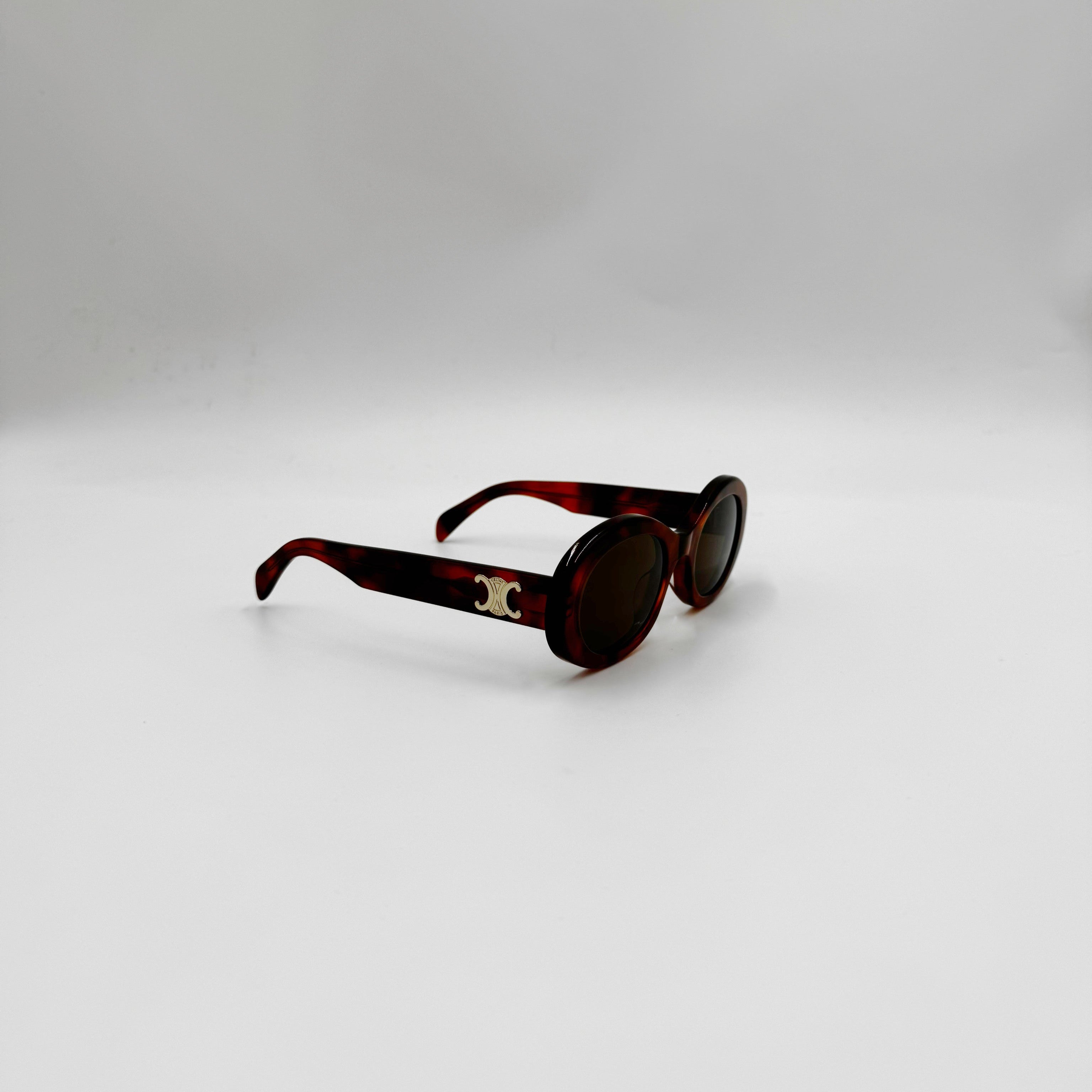 Celine CL40194U Rødlig Havanna