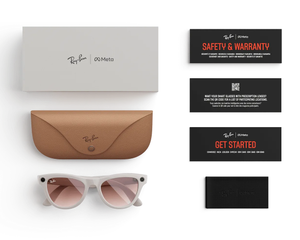 RayBan Meta Skyler ORW4009 Chalky Gray str. 52