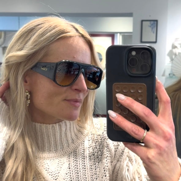 Chloé CH0347S Mørk brun