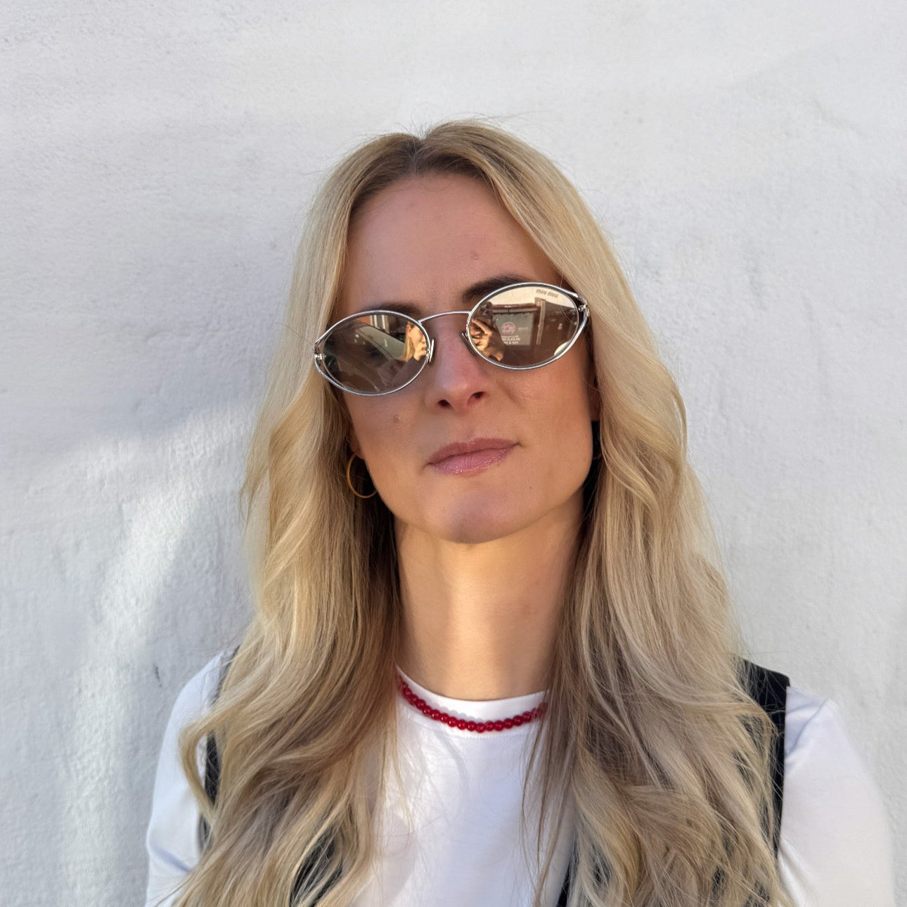 MiuMiu SMU52Y  sølv