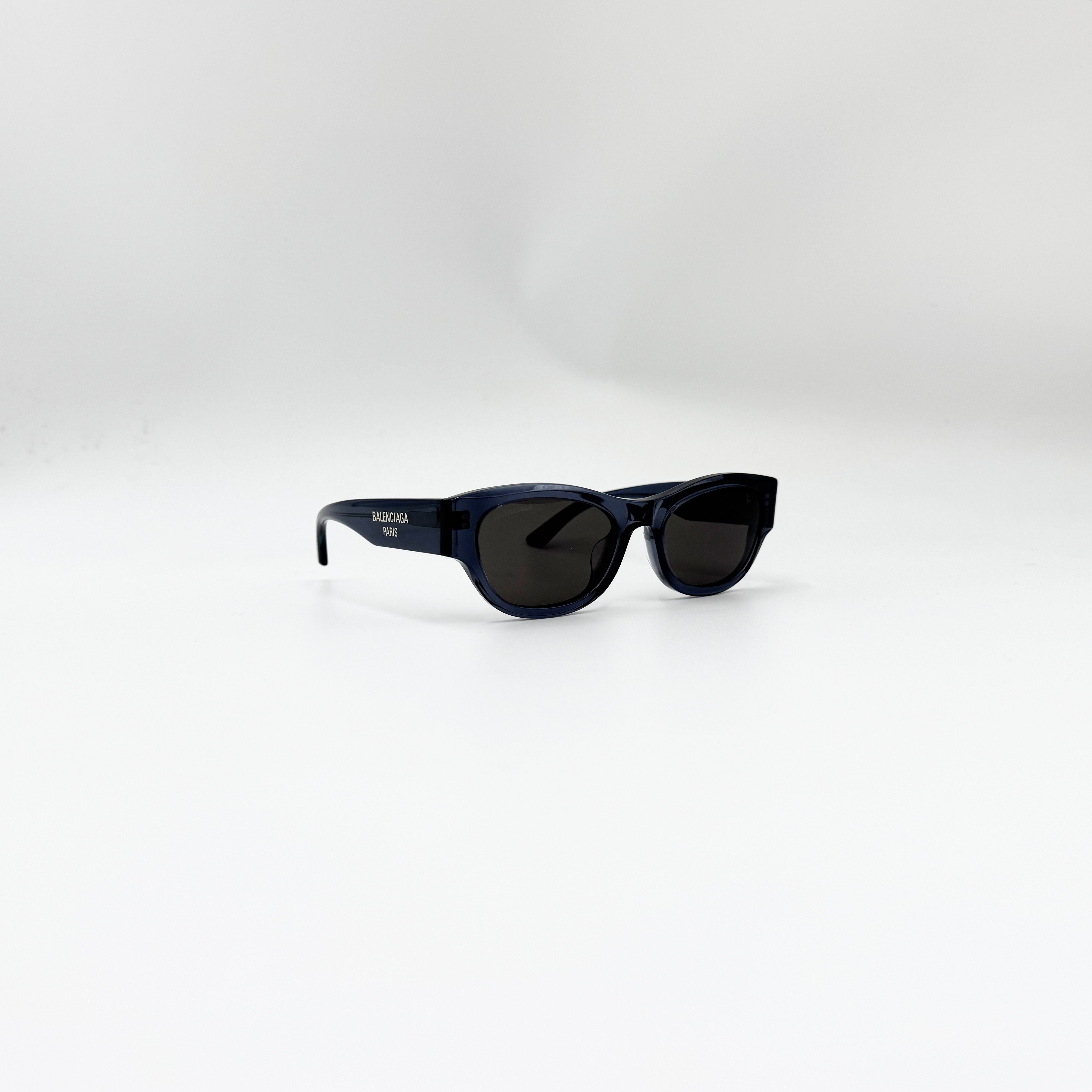 Balenciaga BB0389SK grå/blå