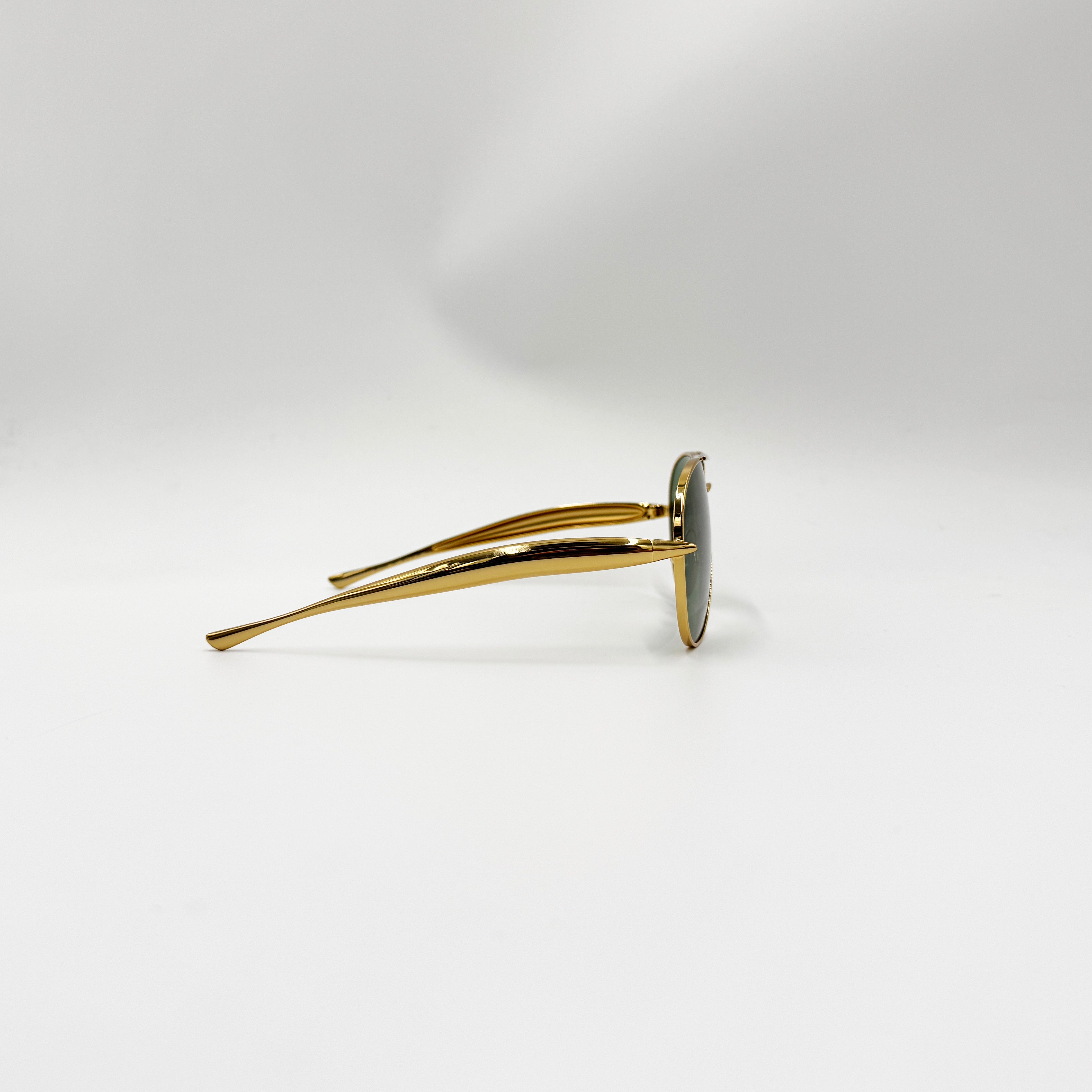 Bottega Veneta BV1305S guld/grønne glas