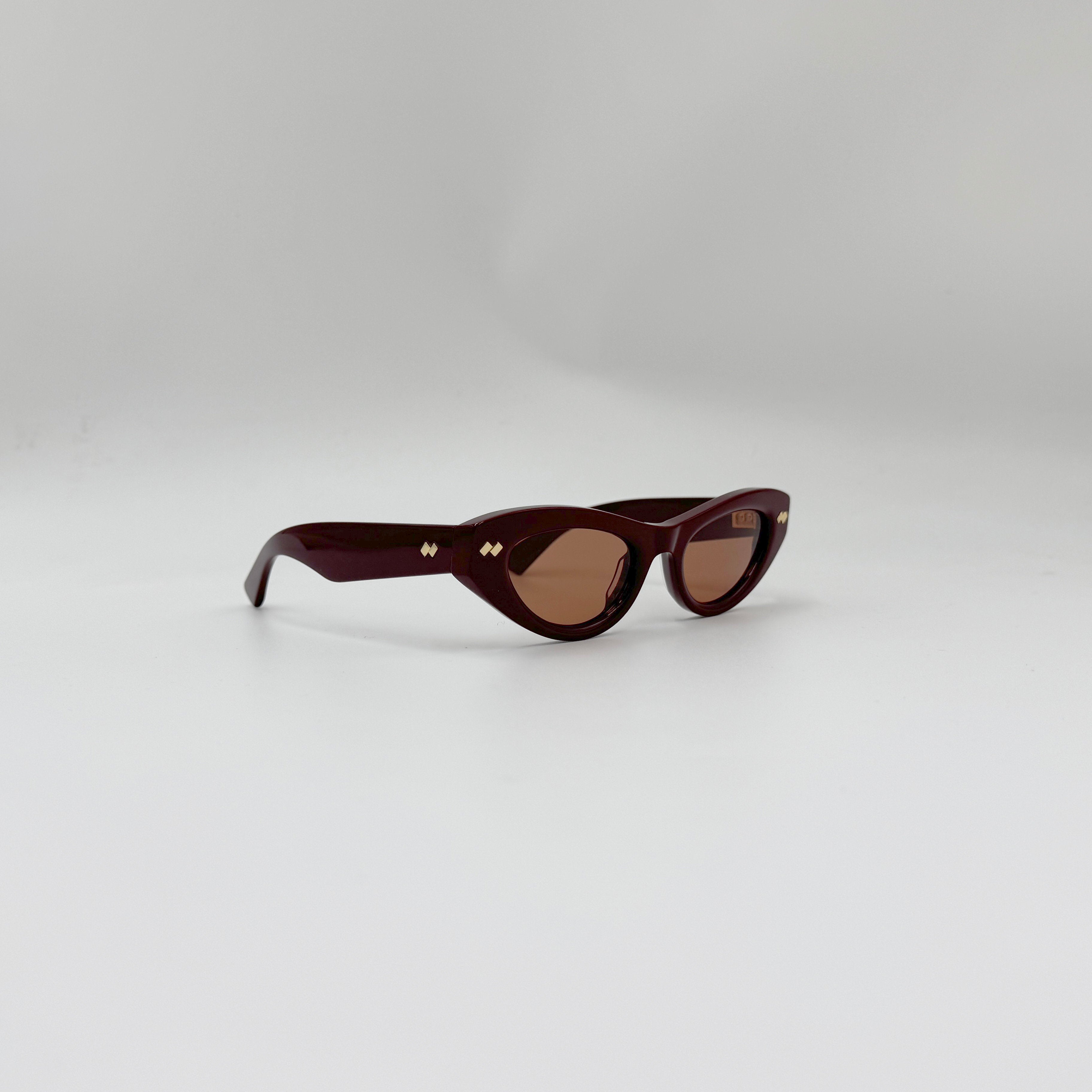 Bottega Veneta BV1350S bordeauxrød