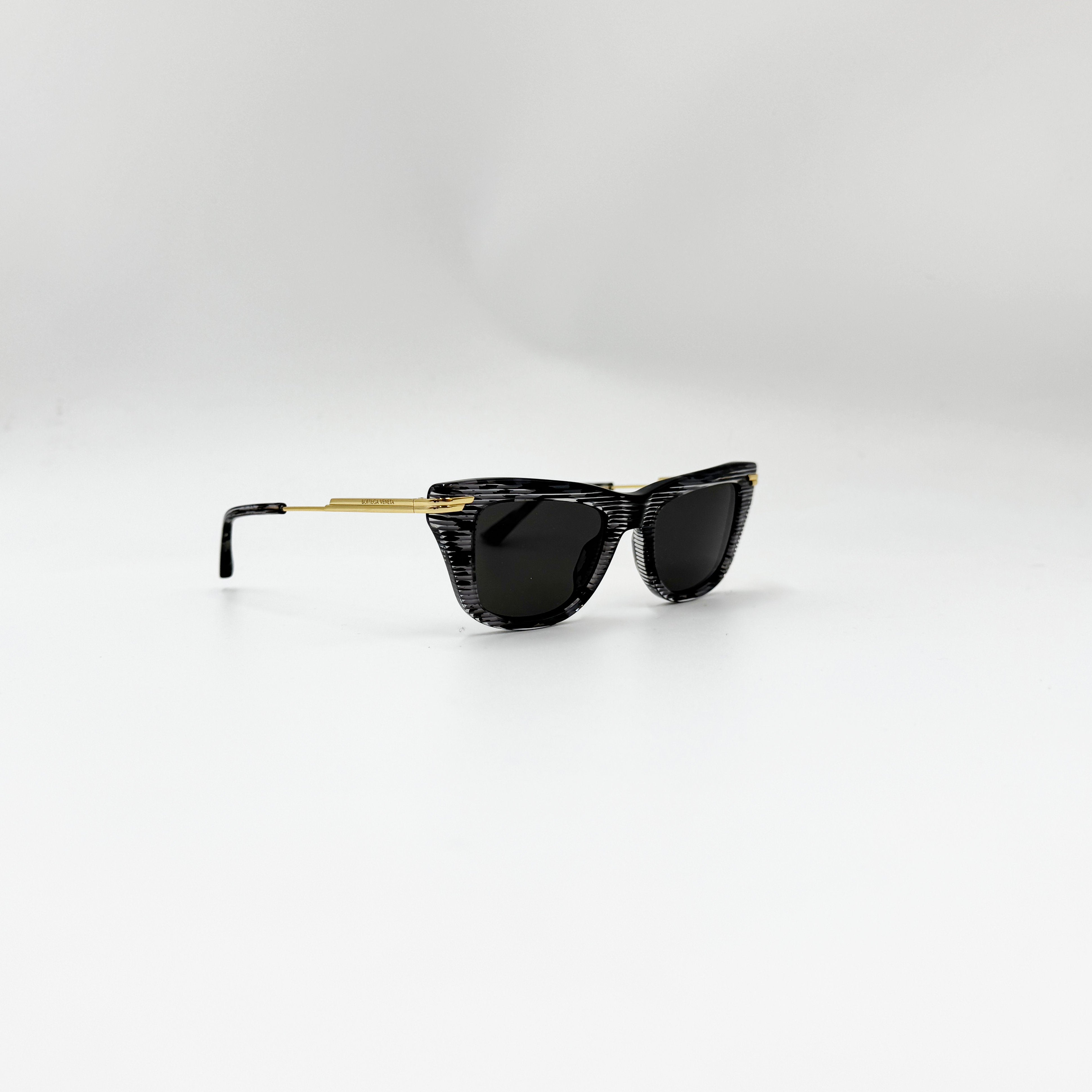 Bottega Veneta BV1369S sort/transparent