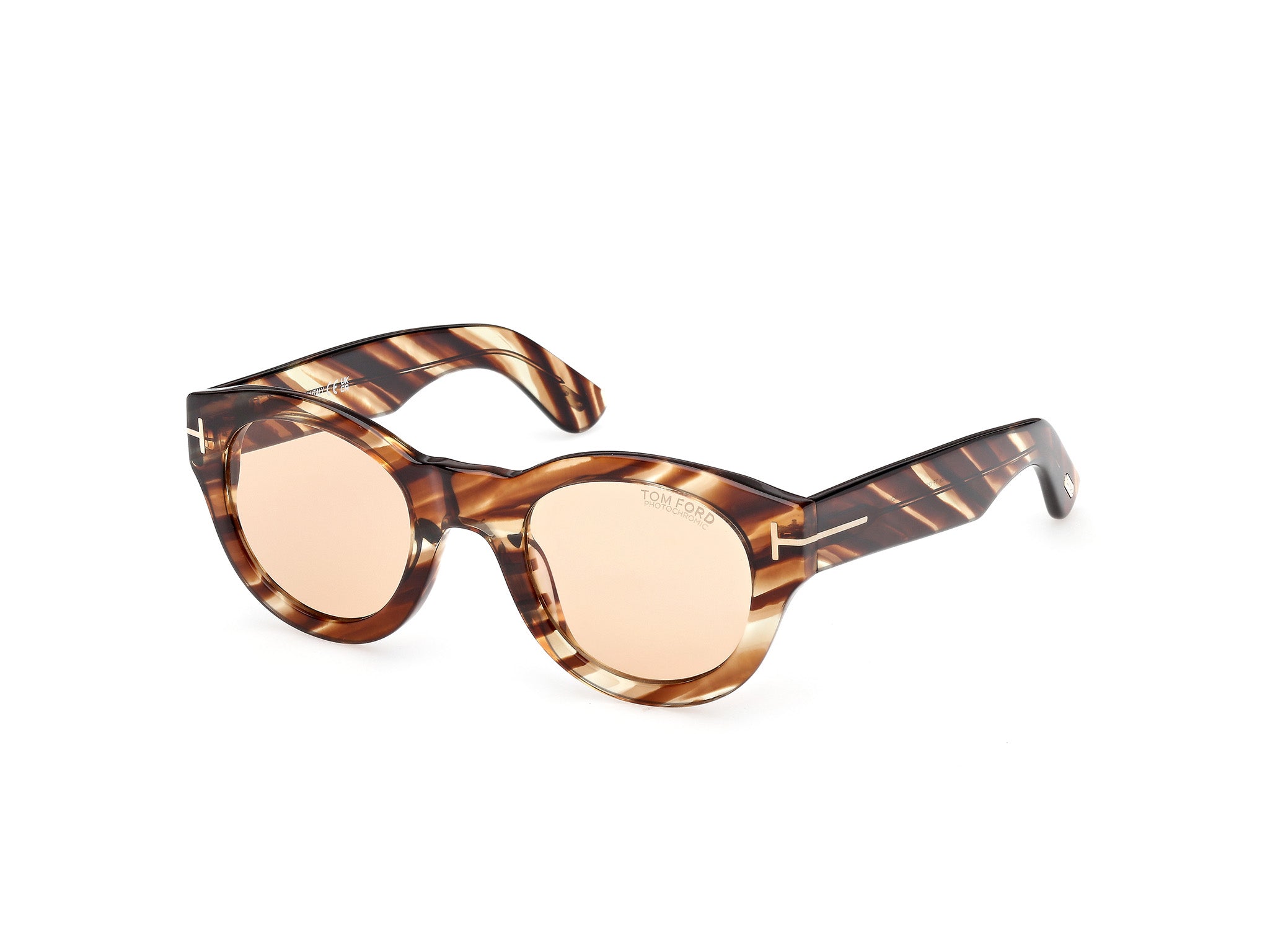 Tom Ford TF 1212 Brun/Stribet