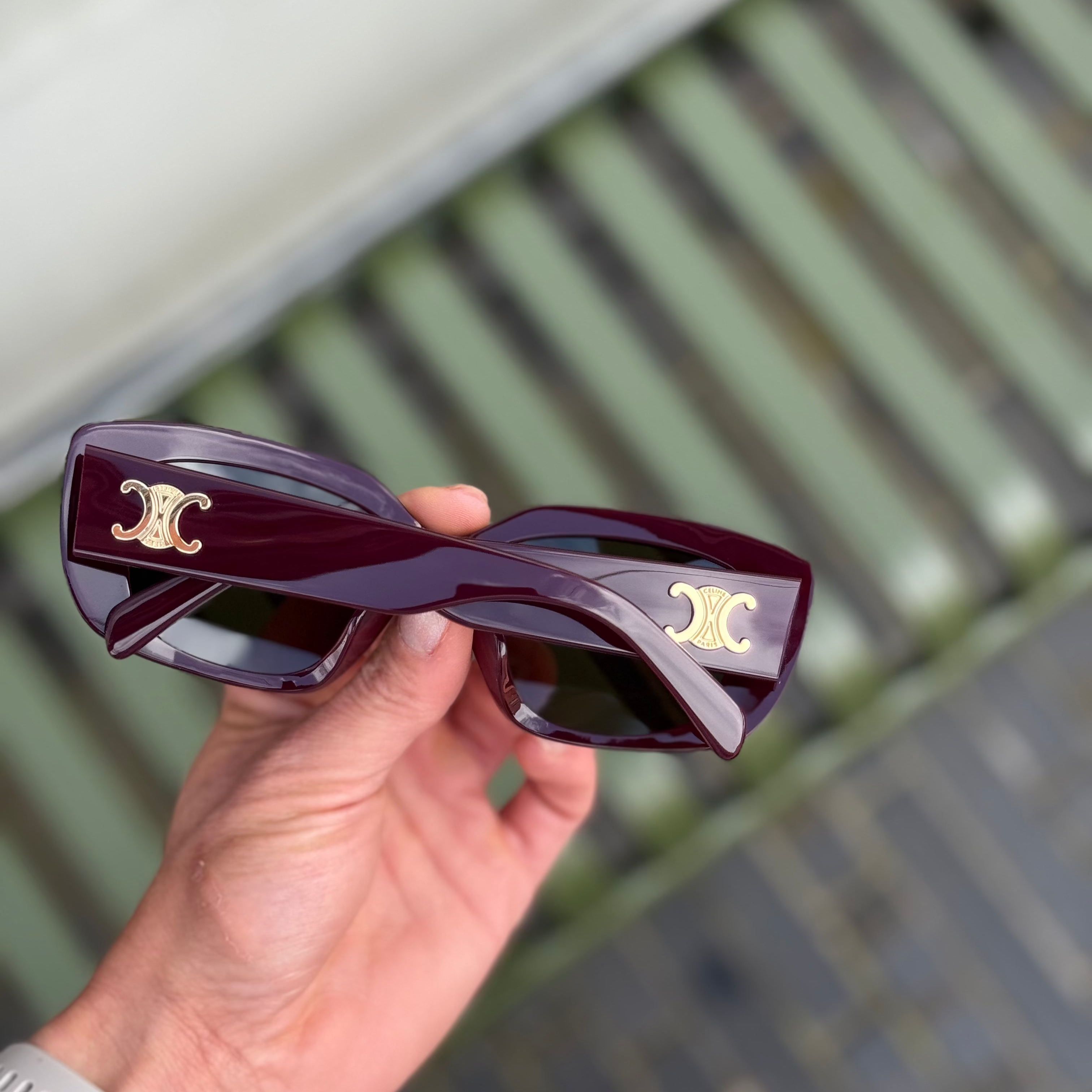 Celine CL40216U mørk bordeaux