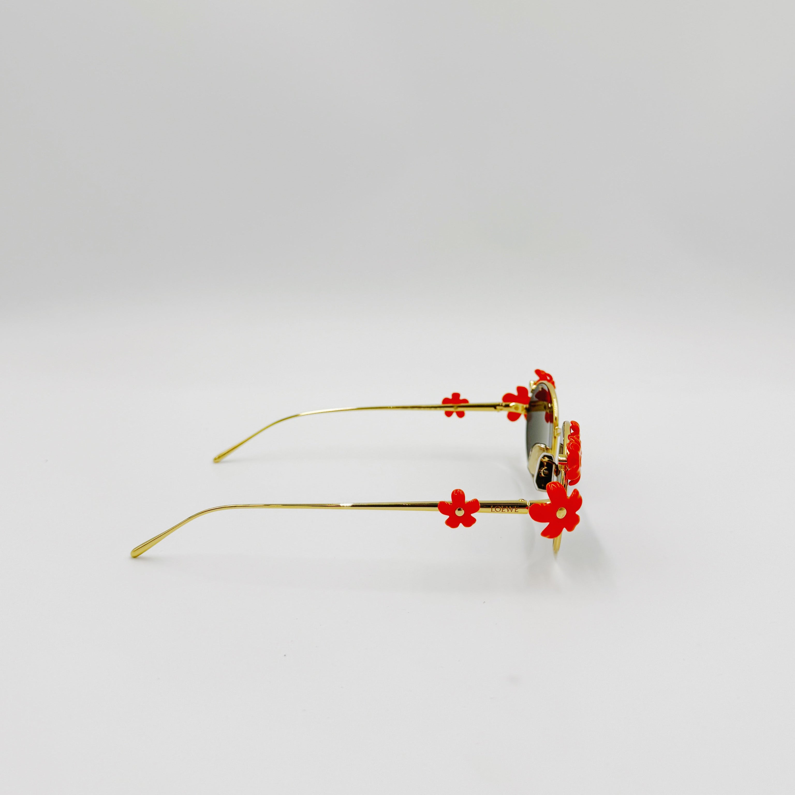 Loewe LW40173U Guld med orange blomster