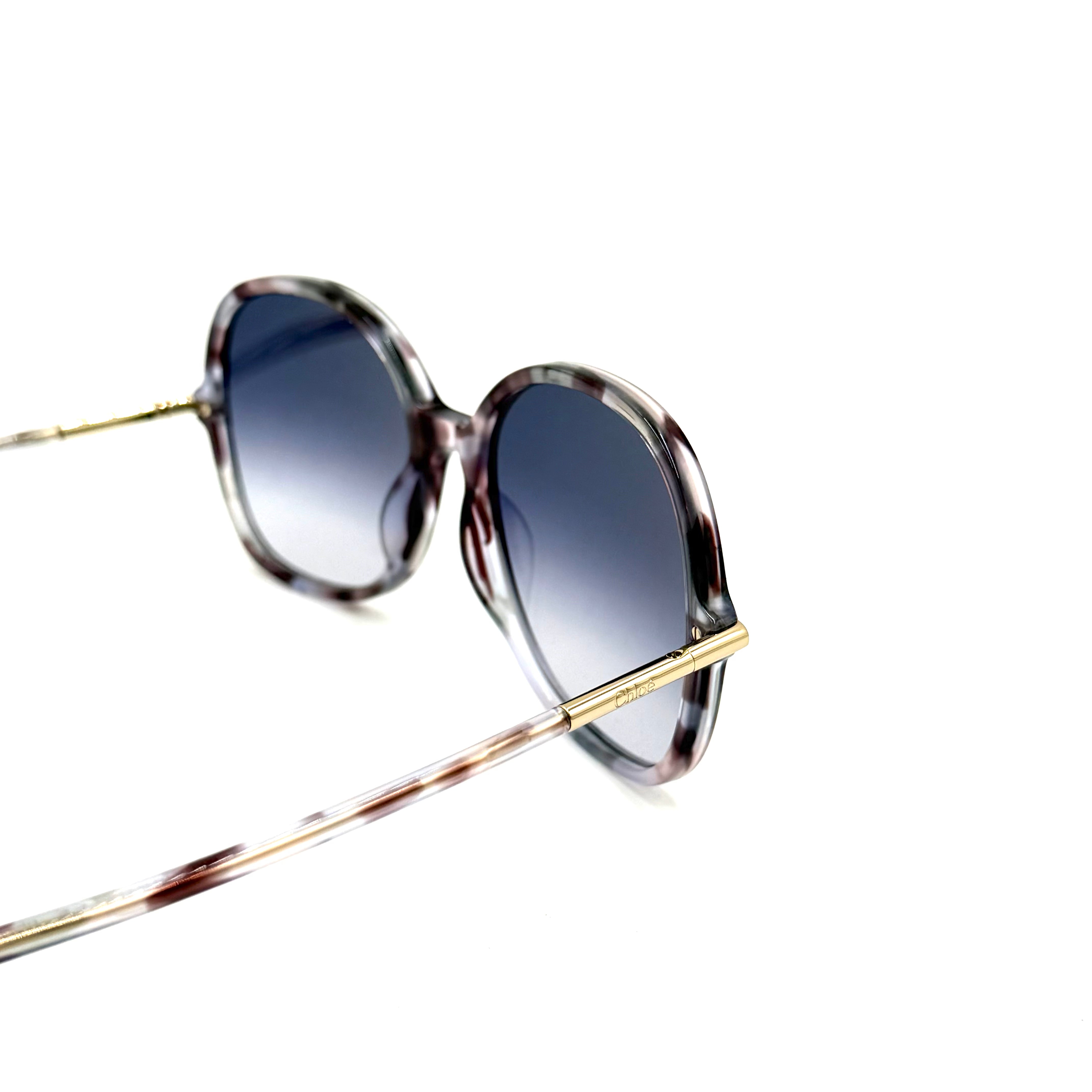 Chloé CH0383S Lilla/grå meleret