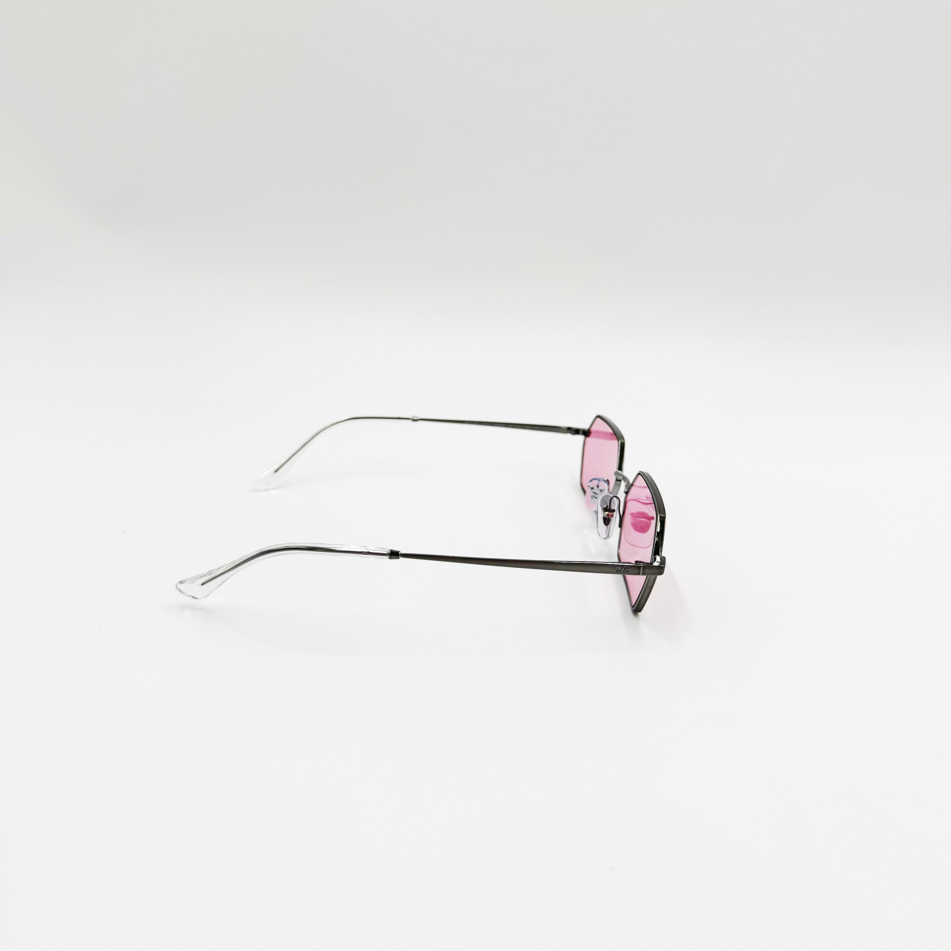 Ray- Ban 0RB3728 - Yevi sølv med pink glas