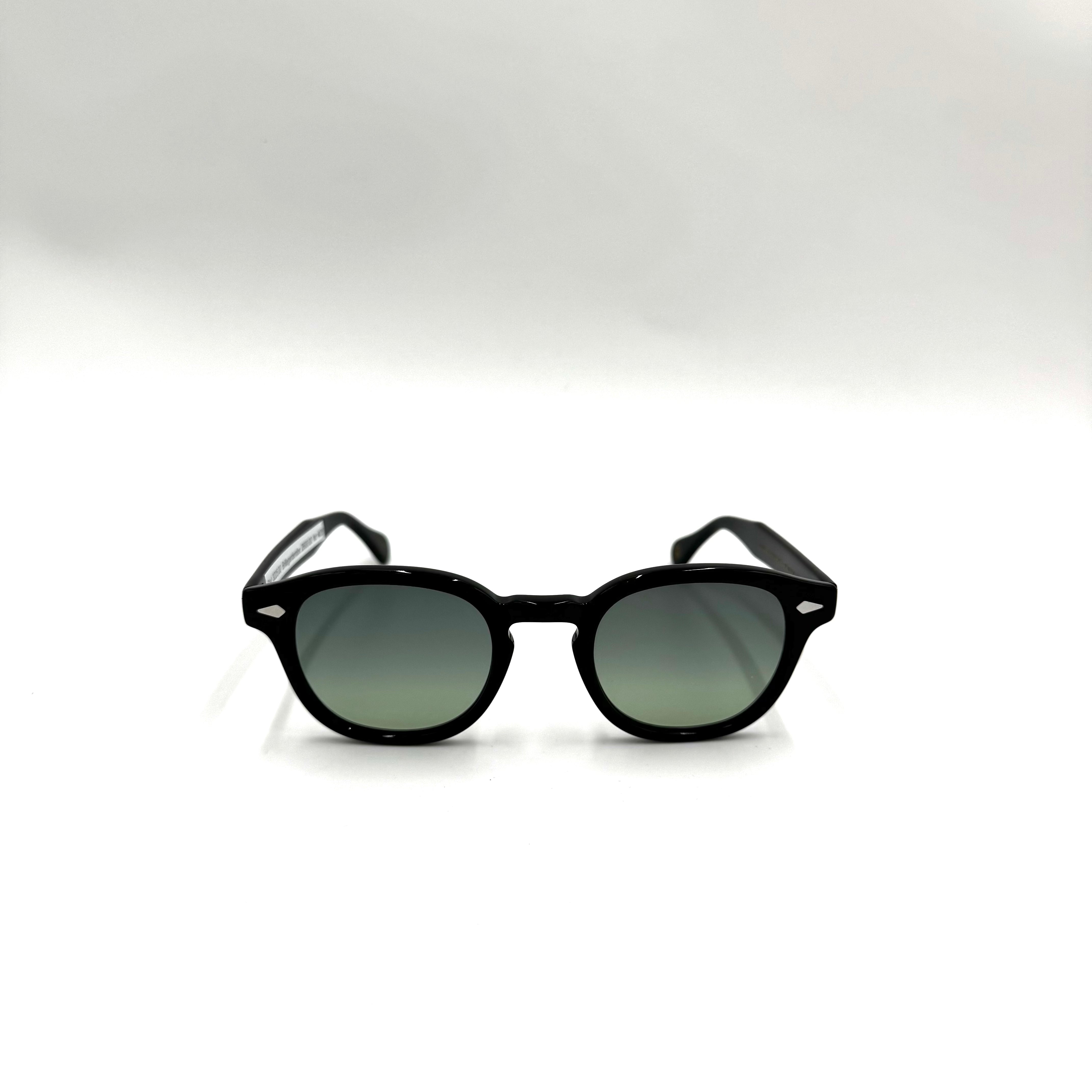 Moscot Lemtosh - Black with green lense str 49