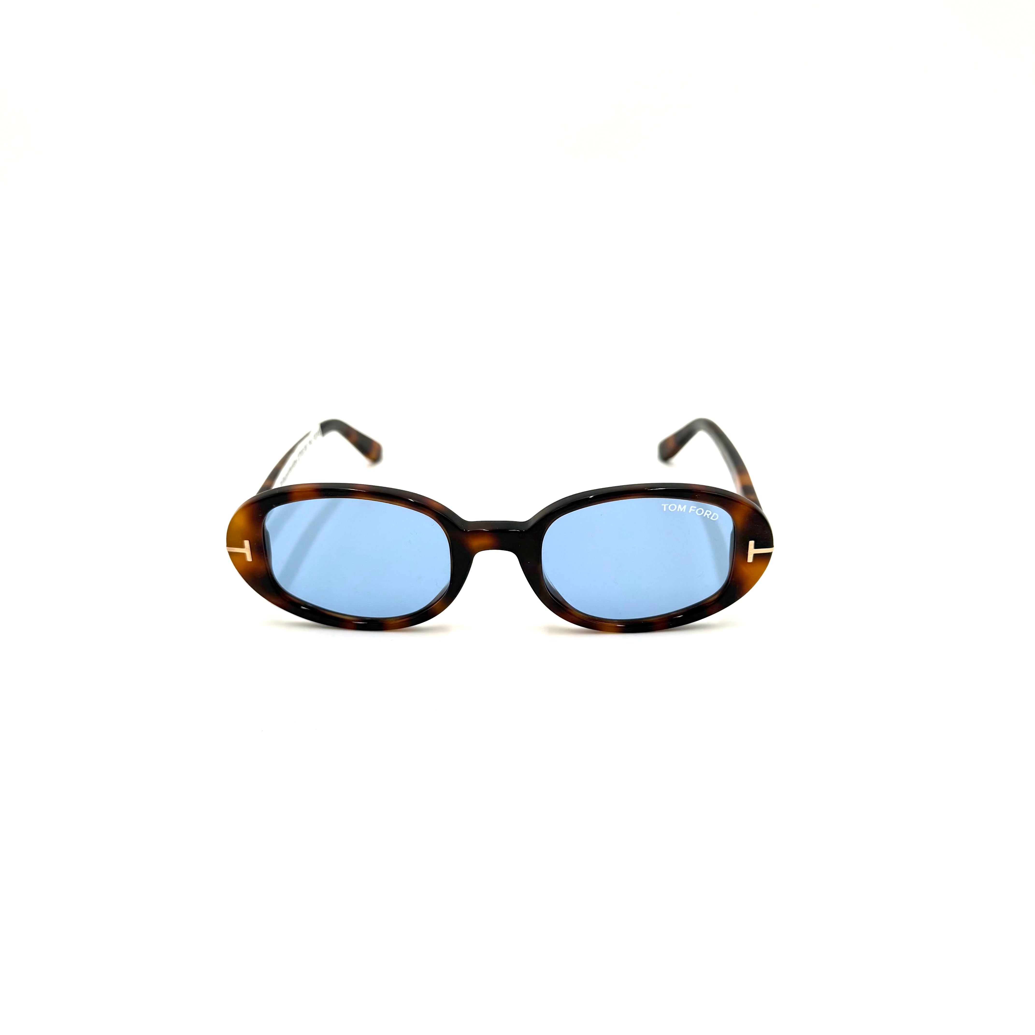 Tom Ford TF1364 Havanna med blå glas