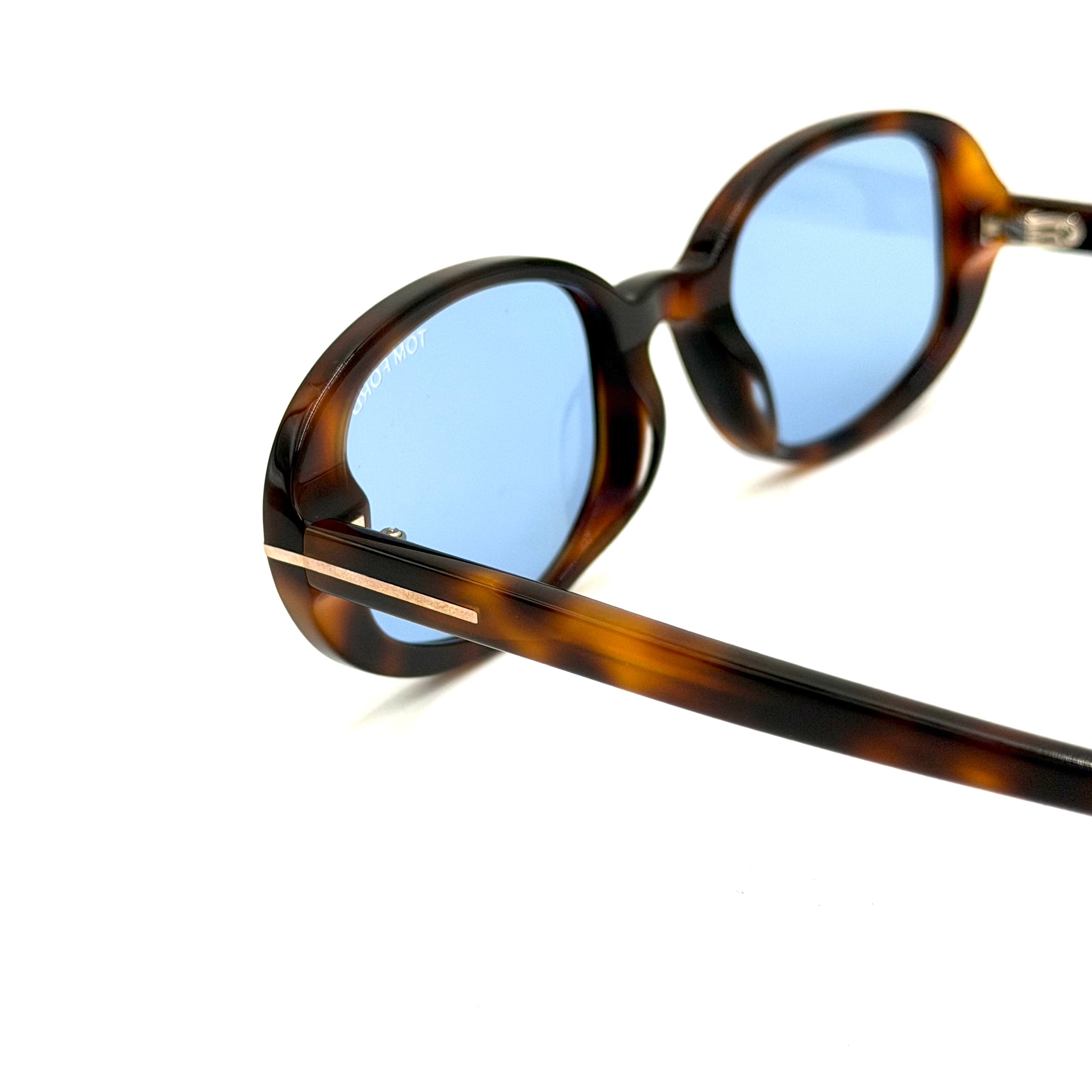 Tom Ford TF1364 Havanna med blå glas