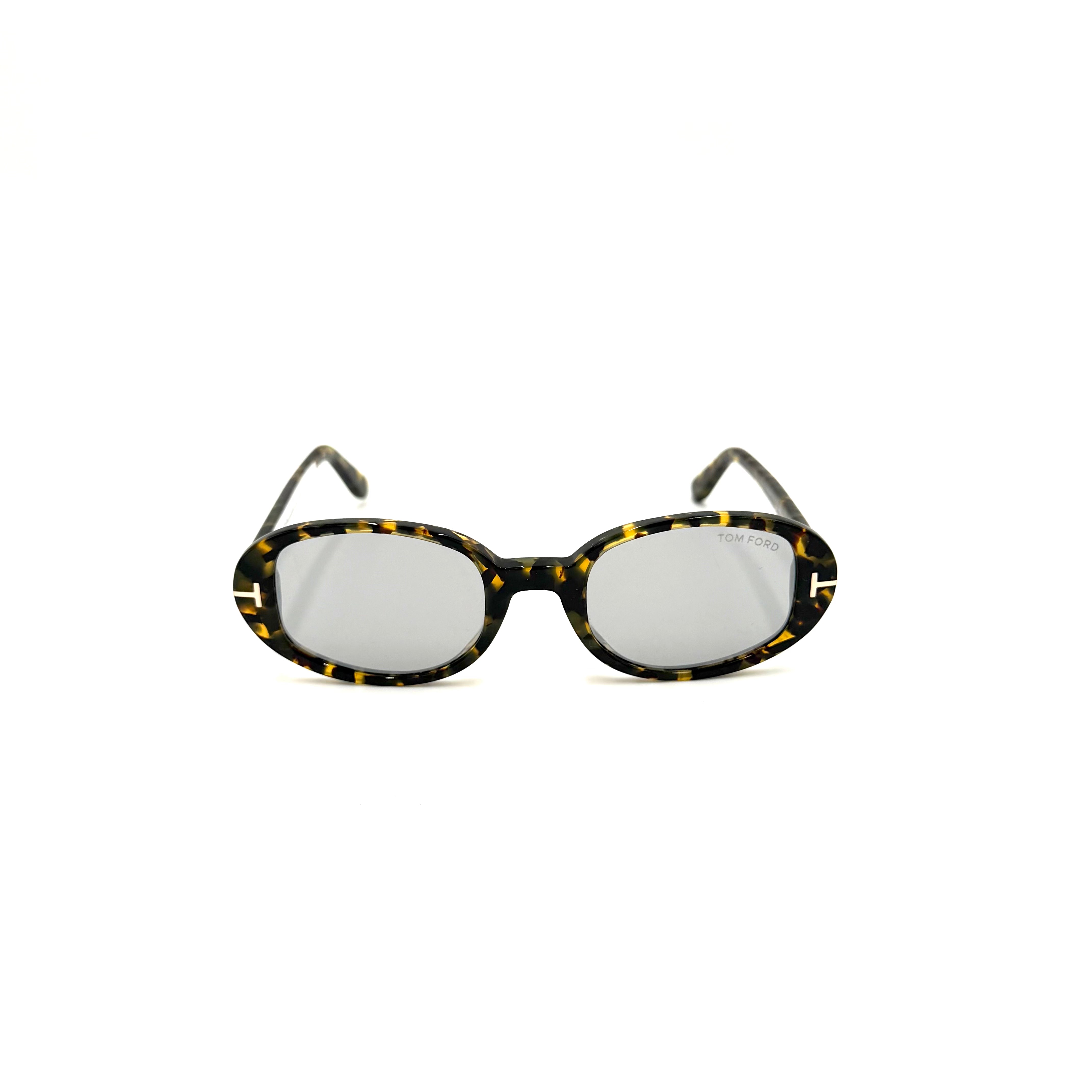 Tom Ford TF 1364 55C Havanna med sølv glas