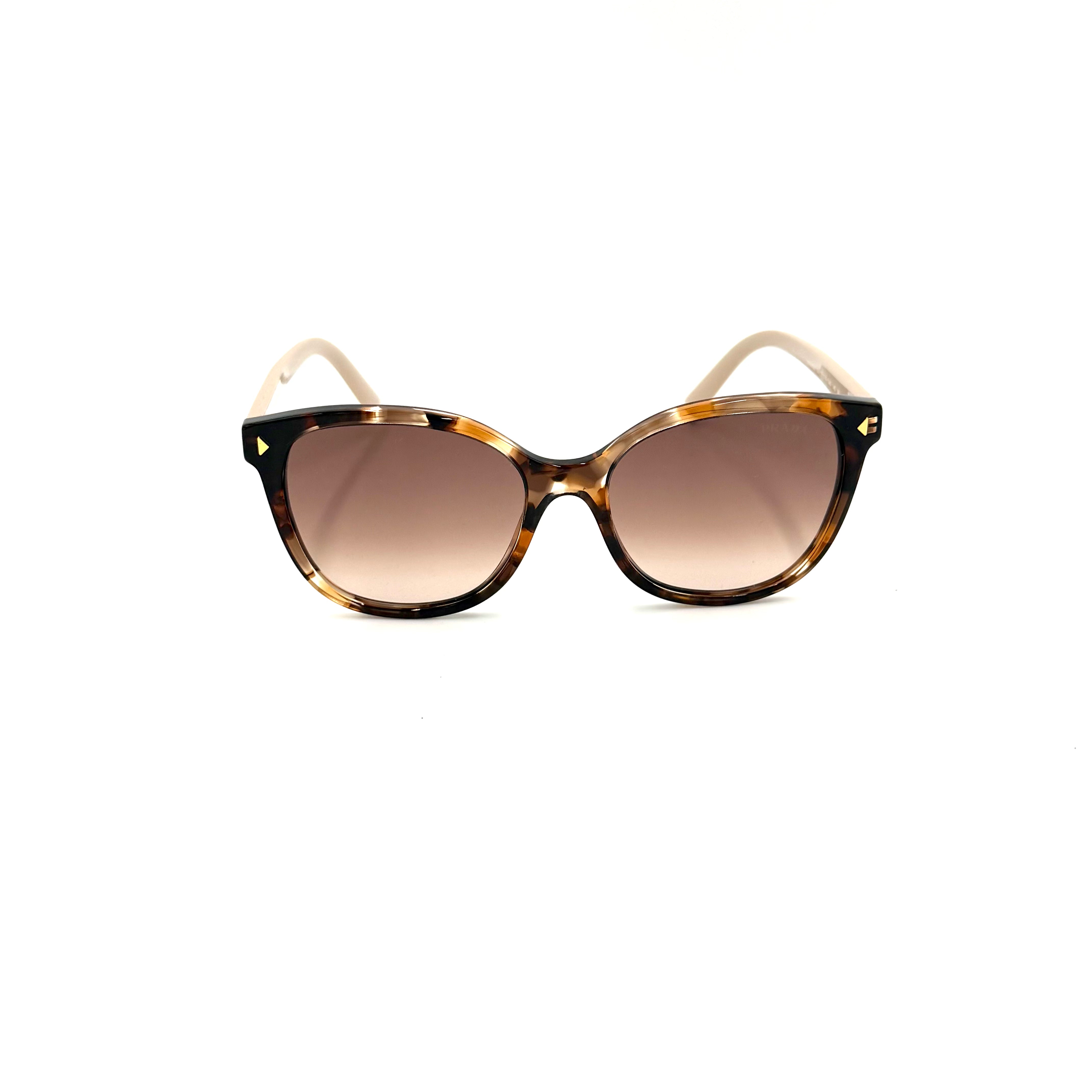Prada SPR22Z Havanna med rosa stang