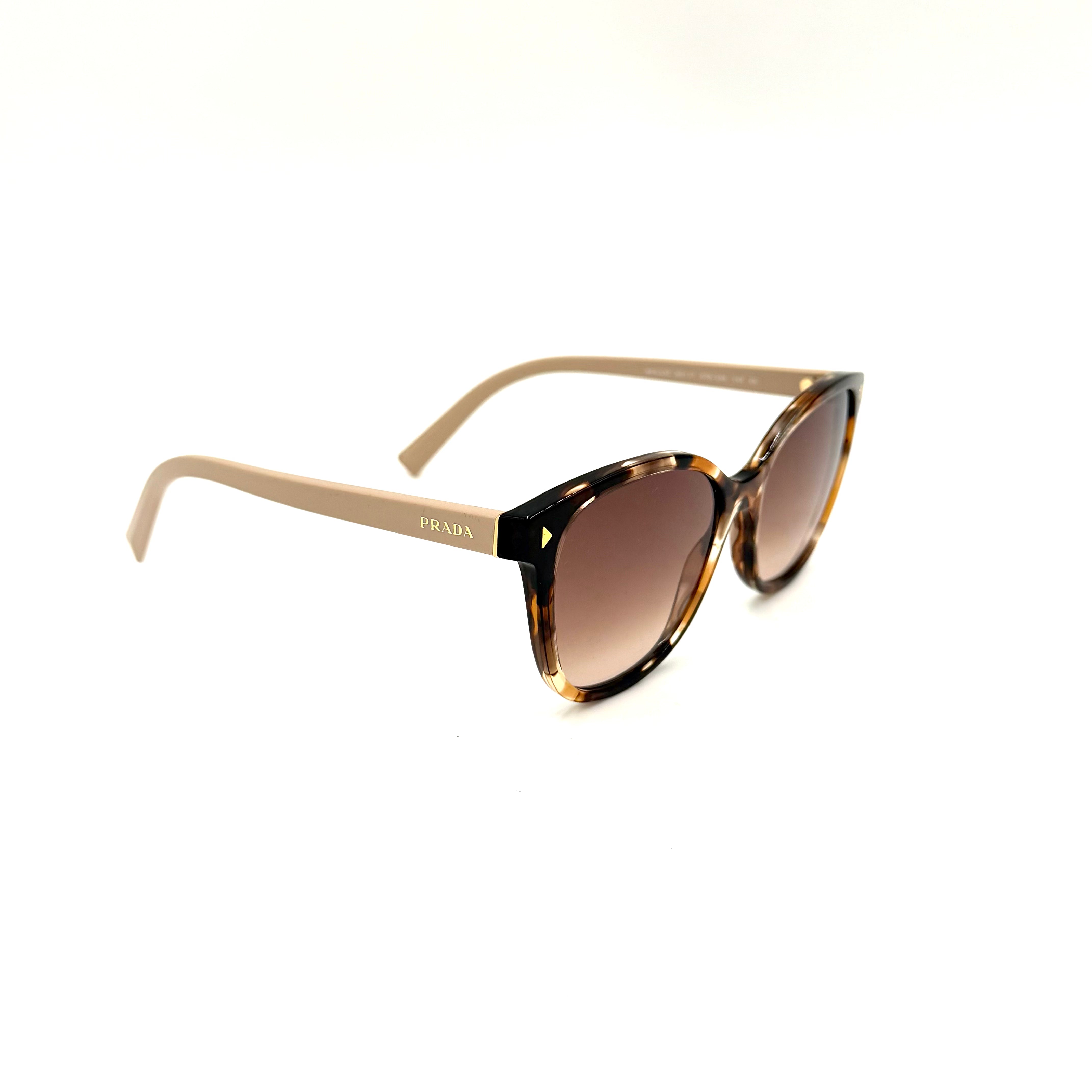 Prada SPR22Z Havanna med rosa stang